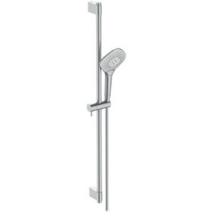 Immagine di SALISCENDI EVO JET DIAMOND 90 CM CON DOCCETTA 3 GETTI CROMO IDEAL STANDARD