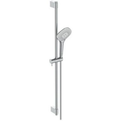 Immagine di SALISCENDI EVO JET DIAMOND 90 CM CON DOCCETTA 3 GETTI CROMO IDEAL STANDARD