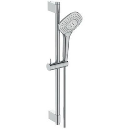 Immagine di SALISCENDI EVO JET DIAMOND 60 CM CON DOCCETTA 3 GETTI CROMO IDEAL STANDARD