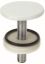 Immagine di TAPPO COPRIFORO BIANCO PER SANITARIO Ø 50 MM (CONF. 2 PZ)