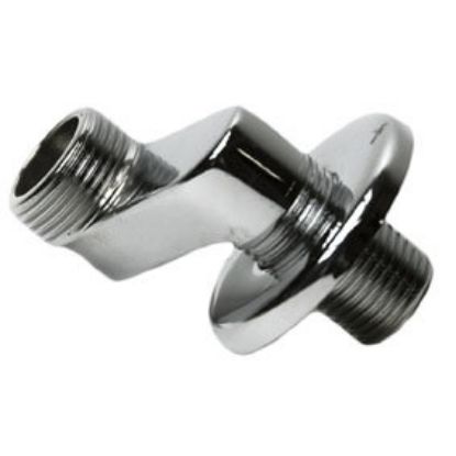 Immagine di RACCORDO ECCENTRICO CROMATO PER RETROGRUPPO 1/2"x3/4" SPOSTAMENTO 2 CM (CONFEZIONE. 2 PZ)