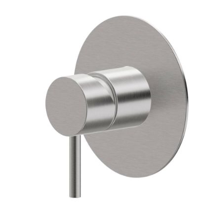 Immagine di PARTE ESTERNA MISCELATORE DOCCIA INCASSO X-STEEL 316 ACCIAIO INOX NEWFORM