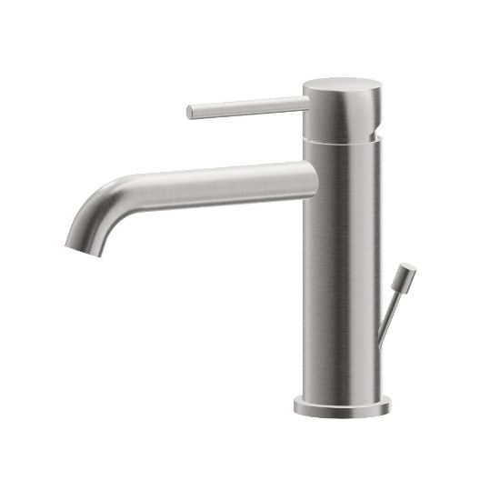 Immagine di MISCELATORE MONOCOMANDO LAVABO X-STEEL 316 ACCIAIO INOX NEWFORM