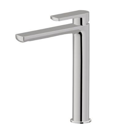 Immagine di MISCELATORE MONOCOMANDO LAVABO ALTO HAKA CROMO SENZA SCARICO NEWFORM