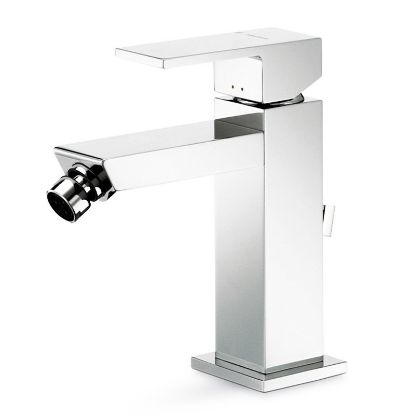 Immagine di MISCELATORE MONOCOMANDO BIDET ERGO-Q CROMO CON SCARICO NEWFORM