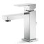 Immagine di MISCELATORE MONOCOMANDO LAVABO ERGO-Q CROMO CON SCARICO NEWFORM