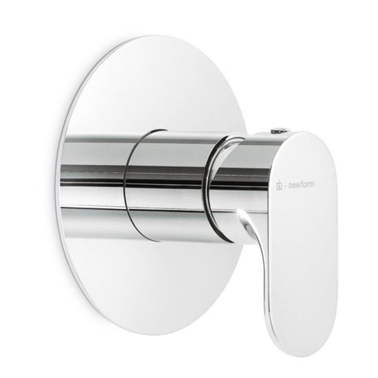 Immagine di PARTE ESTERNA MISCELATORE DOCCIA INCASSO LINFA II CROMO NEWFORM