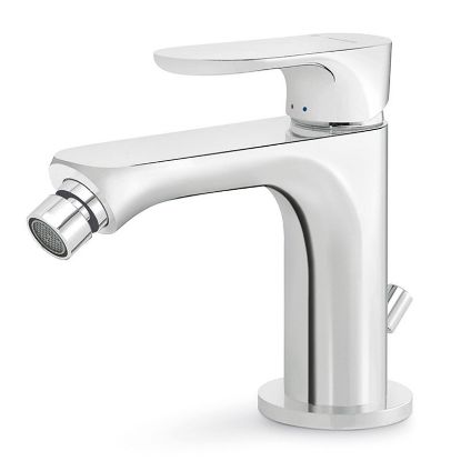 Immagine di MISCELATORE MONOCOMANDO BIDET LINFA II CROMO NEWFORM