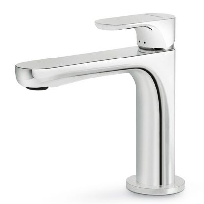 Immagine di MISCELATORE MONOCOMANDO LAVABO LINFA II CROMO SENZA SCARICO NEWFORM