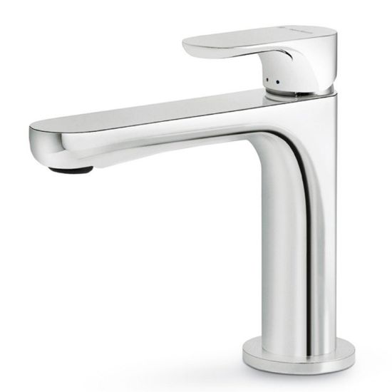 Immagine di MISCELATORE MONOCOMANDO LAVABO LINFA II CROMO SENZA SCARICO NEWFORM