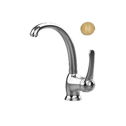 Immagine di MISCELATORE LAVELLO MORGAN OTTONE ANTICO FRATTINI