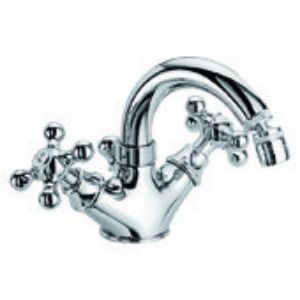 Immagine di GRUPPO MONOFORO BIDET CON CANNA DEDRA CROMO FRATTINI