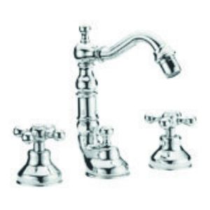 Immagine di GRUPPO BIDET BOCCA ANTICA 3 FORI DEDRA CROMO FRATTINI