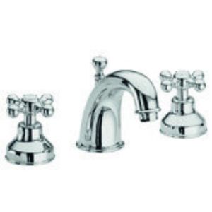 Immagine di GRUPPO LAVABO 3 FORI DEDRA CROMO FRATTINI