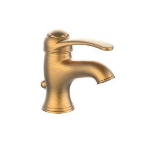 Immagine di MISCELATORE MONOCOMANDO LAVABO MORGAN OTTONE ANTICO FRATTINI