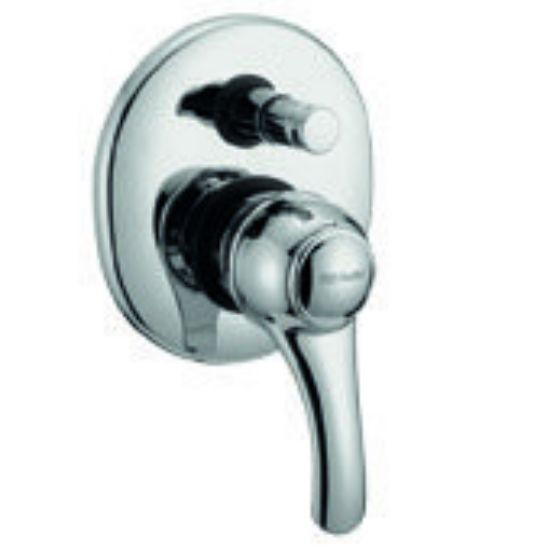 Immagine di MISCELATORE MONOCOMANDO DOCCIA INCASSO CON DEVIATORE MORGAN CROMO FRATTINI