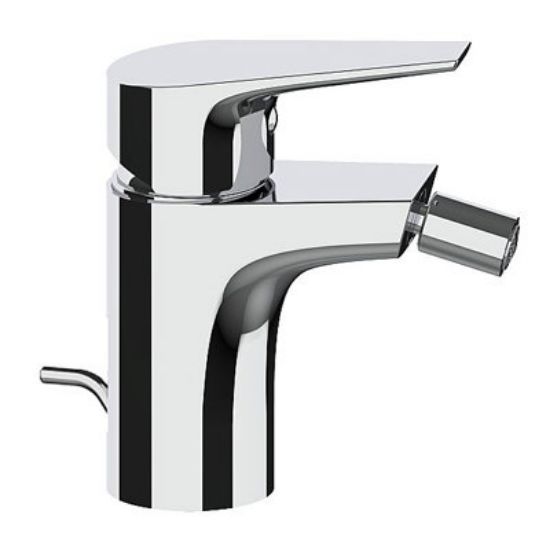 Immagine di MISCELATORE MONOCOMANDO BIDET BRIOTRE CROMO FRATTINI