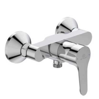 Immagine di MISCELATORE MONOCOMANDO ESTERNO DOCCIA ALPHA CROMO SENZA ACCESSORI IDEAL STANDARD