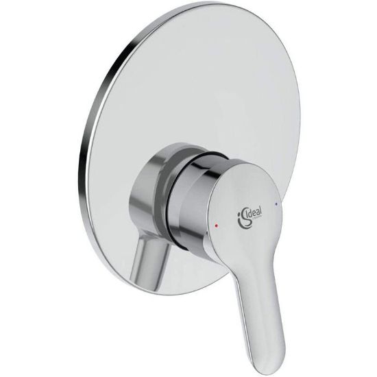 Immagine di MISCELATORE MONOCOMANDO DOCCIA INCASSO ALPHA CROMO IDEAL STANDARD