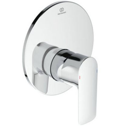 Immagine di PARTE ESTERNA PER INCASSO DOCCIA CONNECT AIR CROMO IDEAL STANDARD