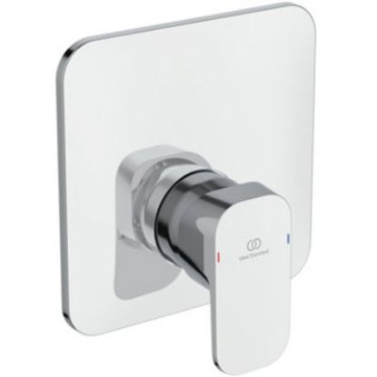 Immagine di PARTE ESTERNA PER INCASSO DOCCIA TONIC 2 CROMO IDEAL STANDARD