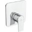 Immagine di PARTE ESTERNA PER INCASSO DOCCIA EDGE CROMO IDEAL STANDARD