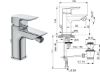 Immagine di MISCELATORE MONOCOMANDO BIDET CERAMIX CROMO IDEAL STANDARD