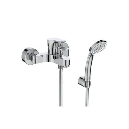 Immagine di MISCELATORE MONOCOMANDO ESTERNO VASCA CON DUPLEX CERABASE CROMO IDEAL STANDARD