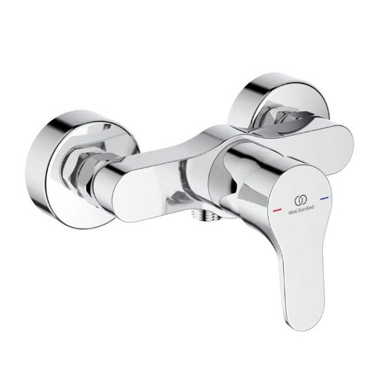 Immagine di MISCELATORE MONOCOMANDO ESTERNO DOCCIA CERABASE CROMO IDEAL STANDARD