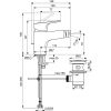 Immagine di MISCELATORE MONOCOMANDO BIDET CERABASE CROMO IDEAL STANDARD