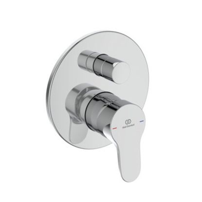 Immagine di MISCELATORE MONOCOMANDO DOCCIA INCASSO CON DEVIATORE CERABASE CROMO IDEAL STANDARD