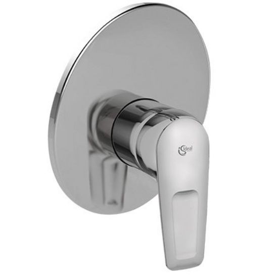 Immagine di PARTE ESTERNA PER INCASSO DOCCIA CERAMIX BLU CROMO IDEAL STANDARD