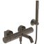 Immagine di MISCELATORE MONOCOMANDO VASCA CON DUPLEX E DOCCETTA JOY MAGNETIC GREY IDEAL STANDARD