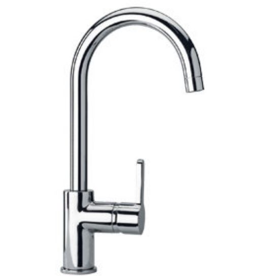 Immagine di MISCELATORE LAVELLO BOCCA ORIENTABILE ARENA CROMO PAINI