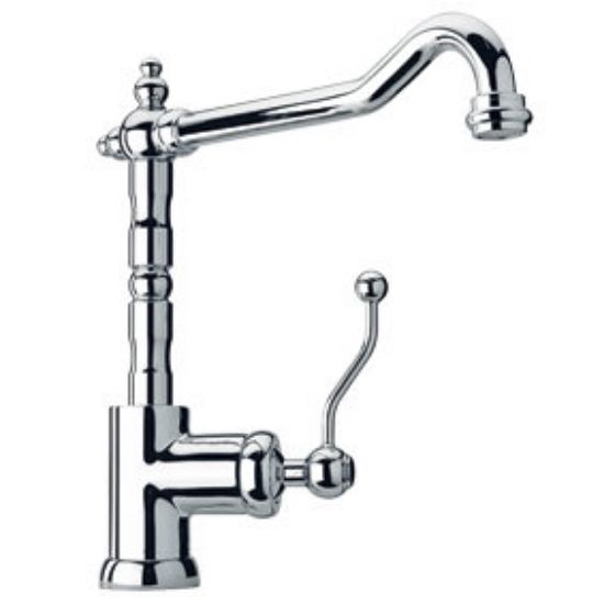 Immagine di MISCELATORE LAVELLO BOCCA ANTICA DUOMO CROMO PAINI