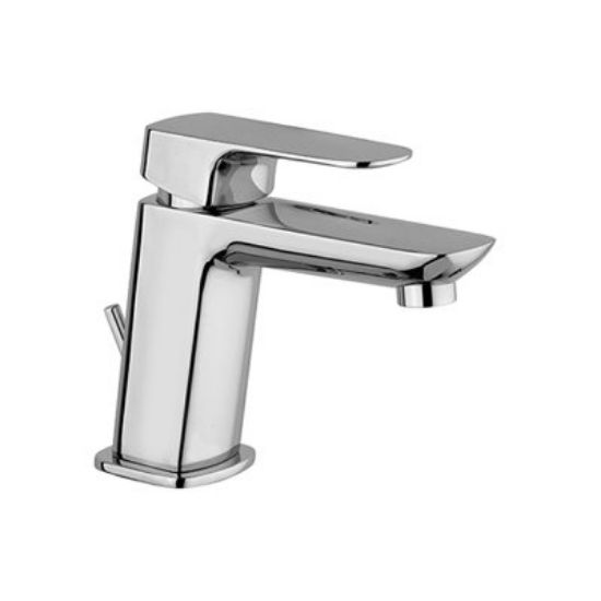 Immagine di MISCELATORE MONOCOMANDO LAVABO NOVE CROMO CON SCARICO AUTOMATICO 1" 1/4 PAINI