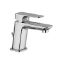 Immagine di MISCELATORE MONOCOMANDO LAVABO NOVE CROMO CON SCARICO AUTOMATICO 1" 1/4 PAINI