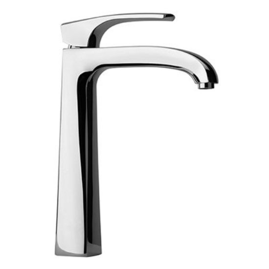Immagine di MISCELATORE MONOCOMANDO LAVABO ALTO LADY CROMO CON PILETTA CLIC-CLAC PAINI