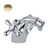 Immagine di GRUPPO MONOFORO BIDET BOCCA ALTA LIBERTY OTTONE ANTICO PAINI