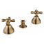 Immagine di GRUPPO BIDET 3 FORI LIBERTY OTTONE ANTICO PAINI