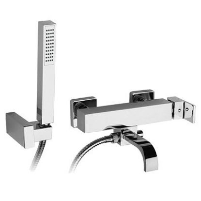 Immagine di MISCELATORE MONOCOMANDO ESTERNO VASCA CON DUPLEX DAX CROMO PAINI