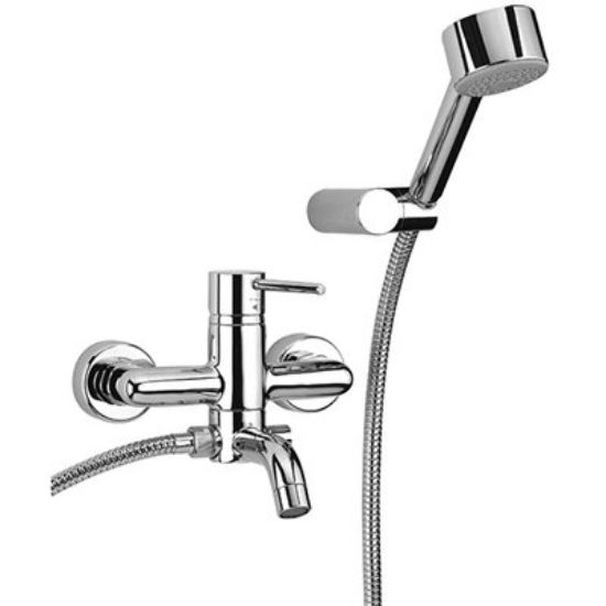 Immagine di MISCELATORE MONOCOMANDO ESTERNO VASCA CON DUPLEX COX CROMO PAINI