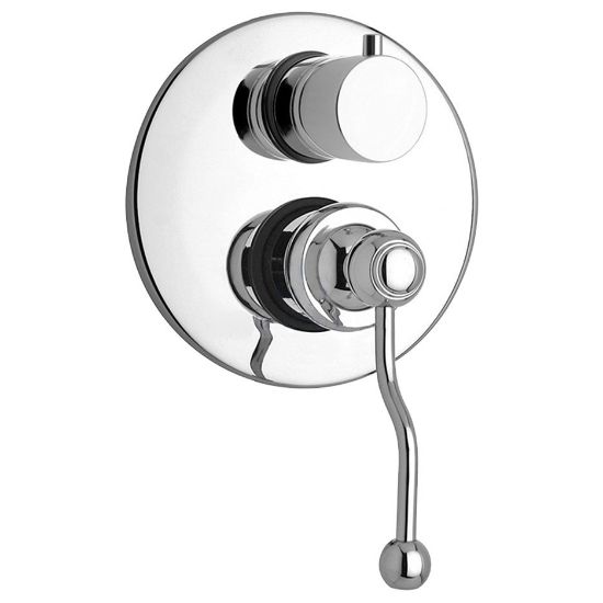 Immagine di MISCELATORE MONOCOMANDO DOCCIA INCASSO CON DEVIATORE DUOMO CROMO PAINI