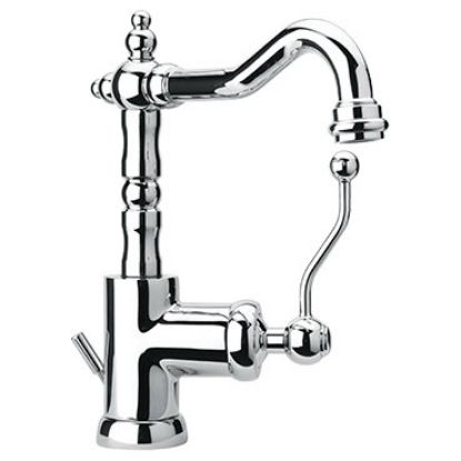 Immagine di MISCELATORE MONOCOMANDO LAVABO BOCCA GIREVOLE DUOMO CROMO PAINI