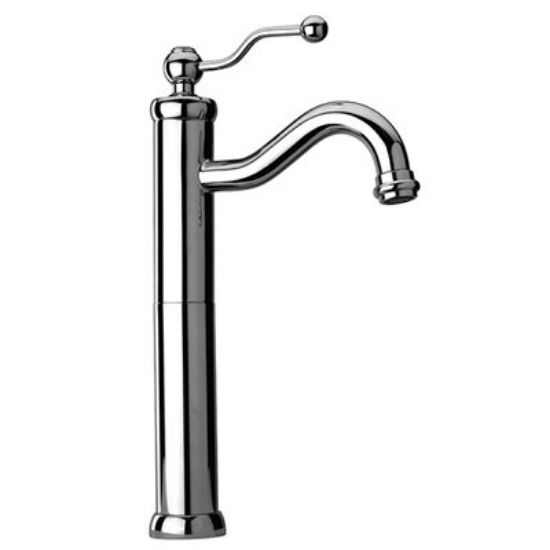 Immagine di MISCELATORE MONOCOMANDO LAVABO ALTO DUOMO CROMO CON PILETTA PUSH-UP PAINI