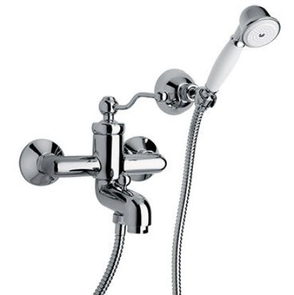 Immagine di MISCELATORE MONOCOMANDO ESTERNO VASCA CON DUPLEX DUOMO CROMO PAINI