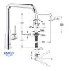 Immagine di MISCELATORE LAVELLO ESSENCE NEW CROMO GROHE