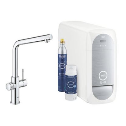 Immagine di MISCELATORE LAVELLO CON SISTEMA FILTRANTE WI-FI BLUE HOME CROMO GROHE