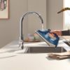 Immagine di MISCELATORE LAVELLO CON SISTEMA FILTRANTE BLUE PURE BAUCURVE GROHE