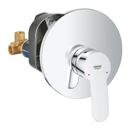 Immagine di MISCELATORE MONOCOMANDO DOCCIA INCASSO BAUEDGE CROMO GROHE